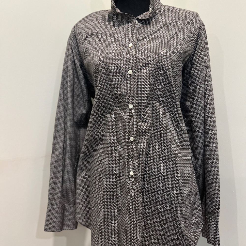 ANN MASHBURN Boyfriend Shirt - XL